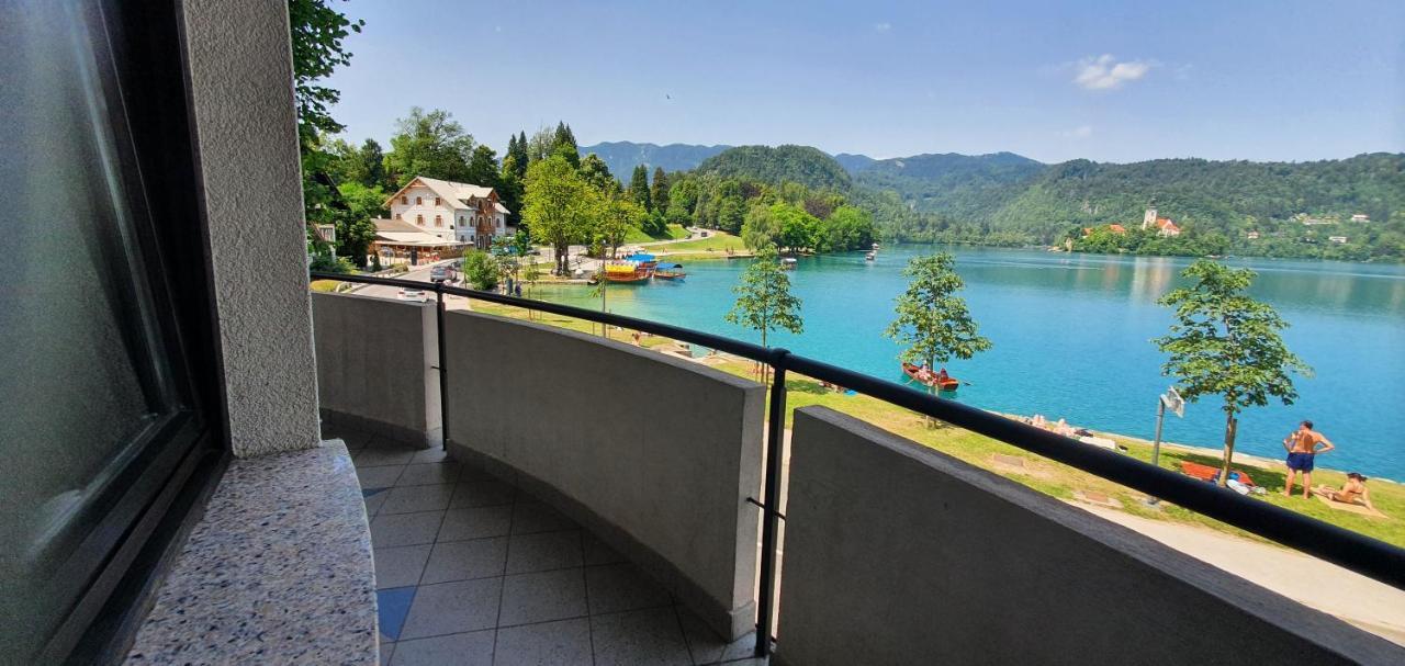 Apartma Panorama Lägenhet Bled Exteriör bild