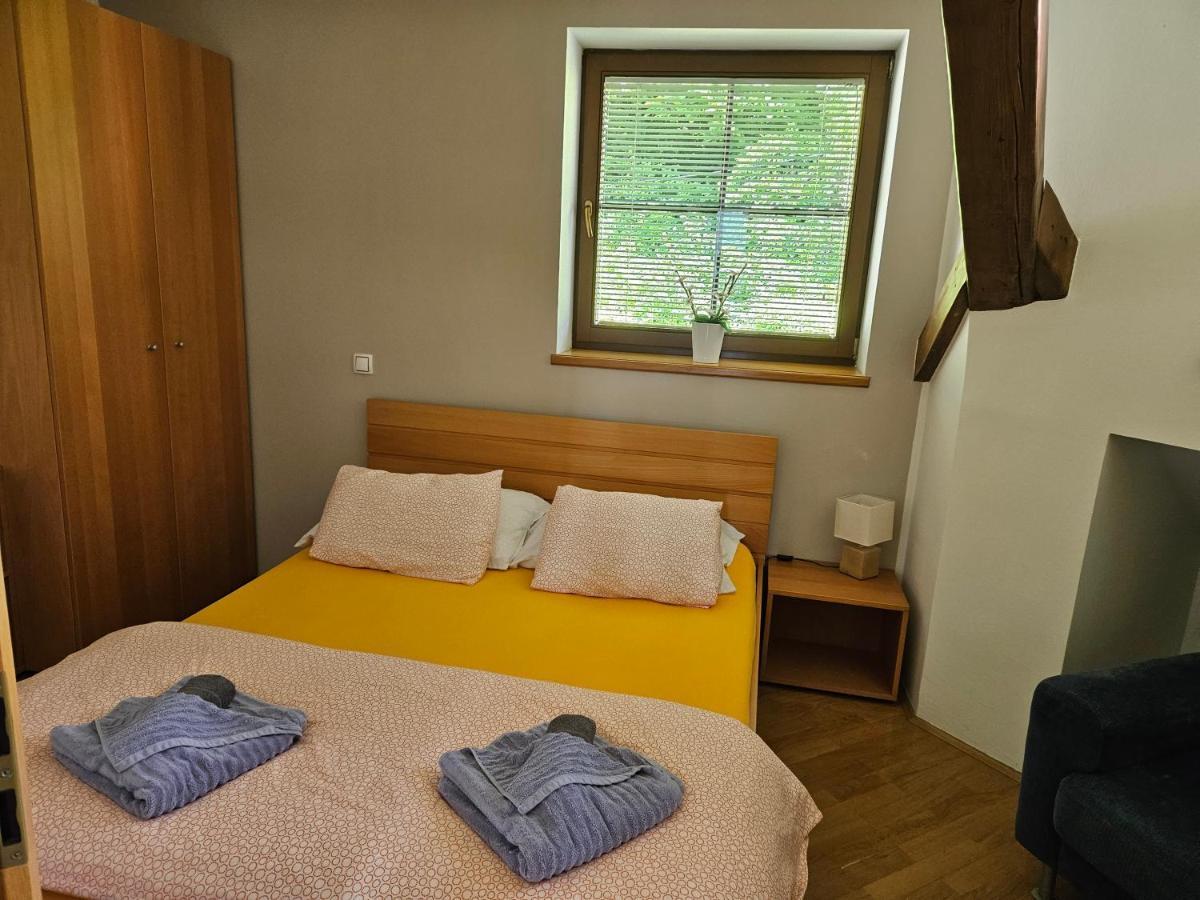 Apartma Panorama Lägenhet Bled Exteriör bild