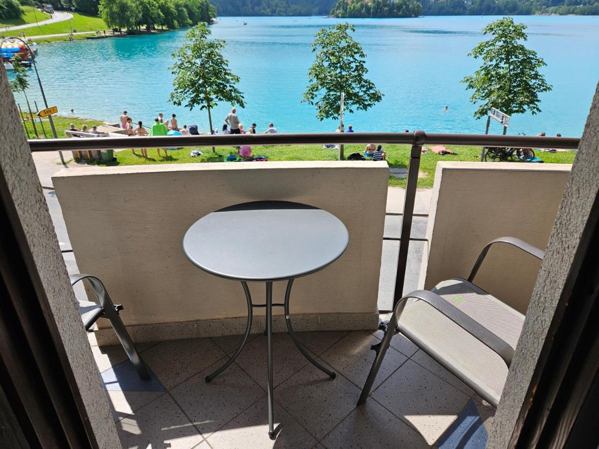 Apartma Panorama Lägenhet Bled Exteriör bild